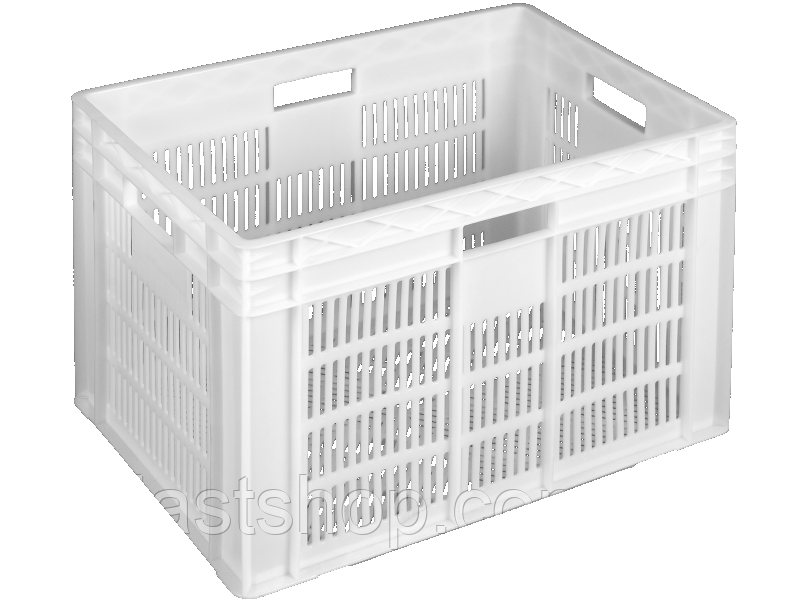 Ящики пластикові для хліба суцільне дно 600 x 400 x 420 в Україні