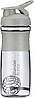 Шейкер спортивний (пляшка) BlenderBottle SportMixer Flip 28oz/820ml Grey, фото 4