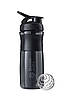 Шейкер спортивний (пляшка) BlenderBottle SportMixer Flip 28oz/820ml Black, фото 3