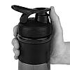 Шейкер спортивний (пляшка) BlenderBottle SportMixer Flip 28oz/820ml Black, фото 5