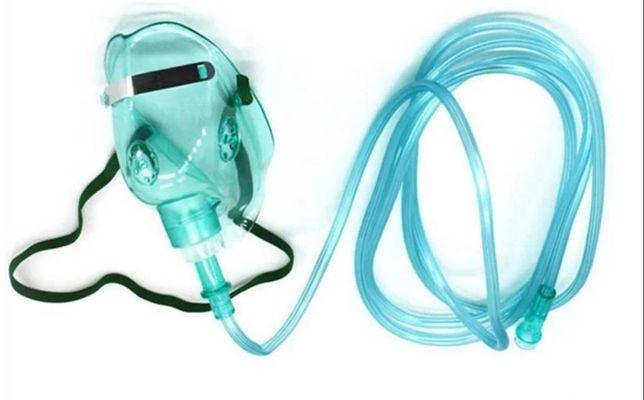 Кислородная маска Medicare для кислородного концентратора, кислорода генератора, ИВЛ. Взрослая - фото 1 - id-p1390439380