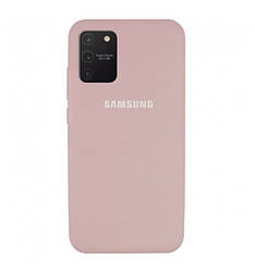 Чохол Silicone Cover Full Protective (AA) для Samsung Galaxy S10 Lite Рожевий / Pink Sand Без бренду