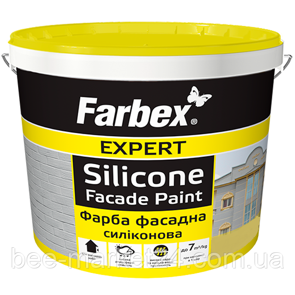 Фарба фасадна силіконова Farbex 1.4 кг