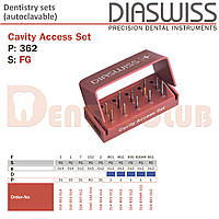 Diaswiss Cavity Access Set # 362 (10 шт) (Діасвіс Швейцарія)