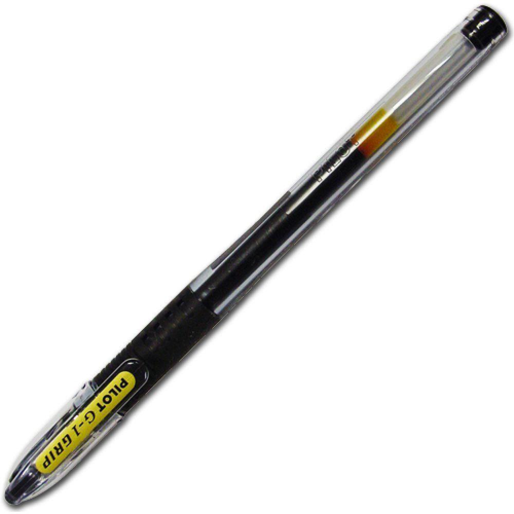 Ручка гелева чорна Pilot G1 GRIP чорний 0.7 мм (BLGP-G1-7-B)