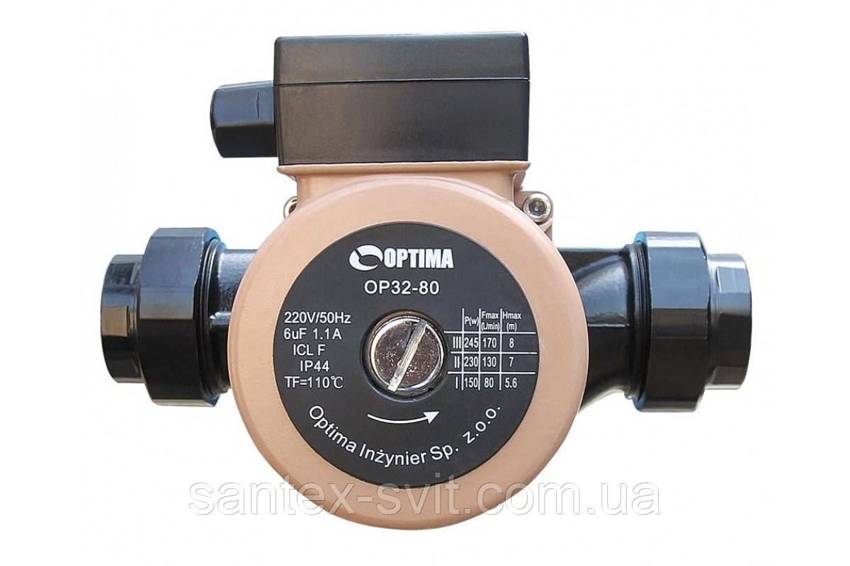 Насос циркуляційний OPTIMA OP 25-8 180