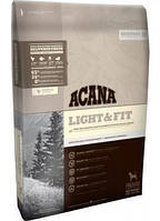 Сухий корм Acana Light & Fit 6 кг для дорослих собак схильних або страждають на зайву вагу (курча, камбала)