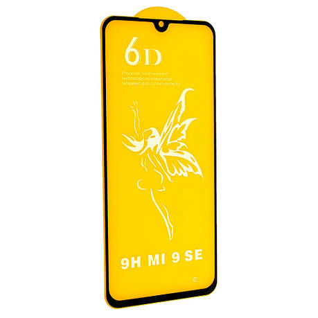 Захисне скло 6D для Xiaomi Mi 9 SE Black, фото 1