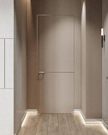 Двері прихованого монтажу фарбовані за RAL 900*2050 мм відкр. зовнішнє