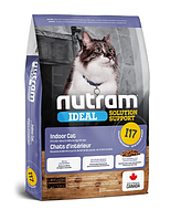 Корм холистик Nutram Ideal Solution Support Indoor Cat 5.4 кг для кошек на домашнем содержании всех