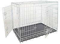Клетка Croci для собак, цинк, 2 двери, 78х55х62см