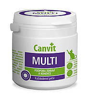 Canvit MULTI cats 100 г (100 табл.) - мультивітамінна добавка для кішок