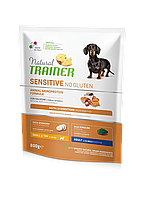 Сухой корм Natural Trainer Dog Sensitive Adult Mini With Salmon для взрослых собак мелких пород 0.8 кг