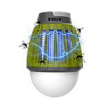 Світлодіодна лампа від комах акумуляторна Noveen IKN824 LED IPХ4, фото 2