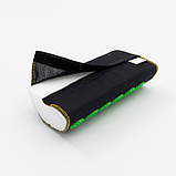 Набір для йоги 3в1 Килимок для йоги + Масажний килимок Аплікатор Кузнєцова + валик OSPORT Set 30 (n-0061) Чорно-салатовий, фото 5