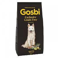 Сухой корм для собак Gosbi Exclusive Grain Free Adult Fish Medium 12 кг c лососем и рыбой
