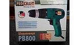 Мережевий шуруповерт Procraft PB-800, фото 3