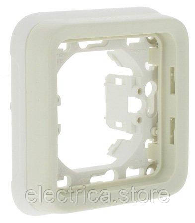 Plexo Рамка 1-постова, ІР55, білий Legrand 69692, фото 1