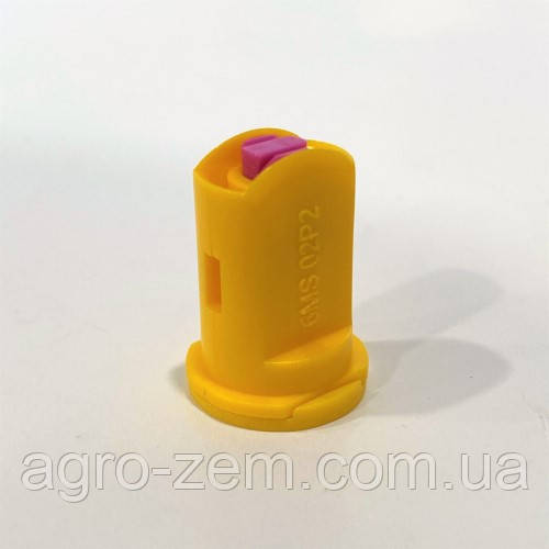 Розпилювач для обприскувача інжекторний двухфакельний 02 6MS02P2 Agroplast