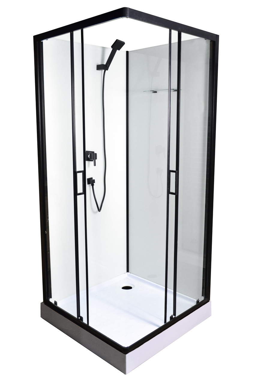 Гідромасажний бокс INSANA FLORIS 90x90x213 дрібний квадратний піддон