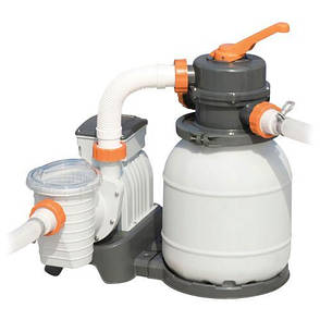 Каркасний басейн 56671 (488 х 244 х 122 см) (2006 л/год, дозатор, драбина, тент), фото 3