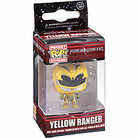 Фігурка брелок Funko Pop! Могутні Рейнджери Жовтий Рейнджер (Power Rangers Yellow Ranger)
