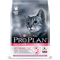 Сухий корм для котів Pro Plan (Про План) Delicate 400г з м'ясом індички