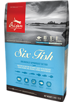 Сухой корм Orijen Six Fish Cat 0.34 кг. для кошек всех пород и возрастов (сардина, макрель, хек, камбала,