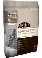 Сухой корм Acana Light&Fit 11.4 кг для взрослых собак склонных или страдающих лишним весом (цыпленок, камбала)
