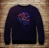 Світшот 3D Supernatural Stars, фото 3