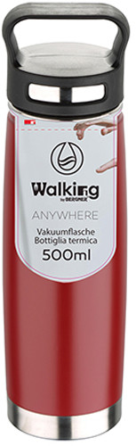 Термокружка Bergner Walking anywhere 500 мл червоний 37572-BG-MPK