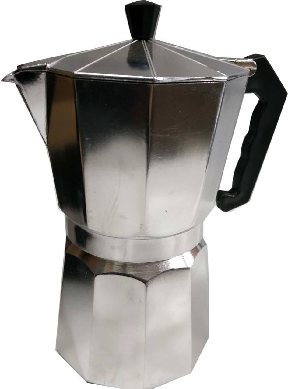 Гейзерна кавоварка на 6 чашки газова 300 мл. Edenberg EB-3782 Литий алюміній, фото 1