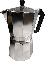 Гейзерна кавоварка на 3 чашки газова 150 мл. Edenberg EB-3781 з алюмінію
