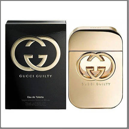 Gucci Guilty туалетна вода 75 ml. (Гуччі Гілті), фото 2