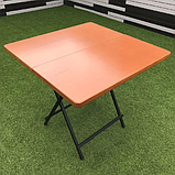 Комплект меблів для літніх майданчиків "Ріо Солід Флекс" Тік 1 стіл + 4 стільці, фото 6