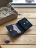 Шкіряний гаманець SKYE чорний, фото 3