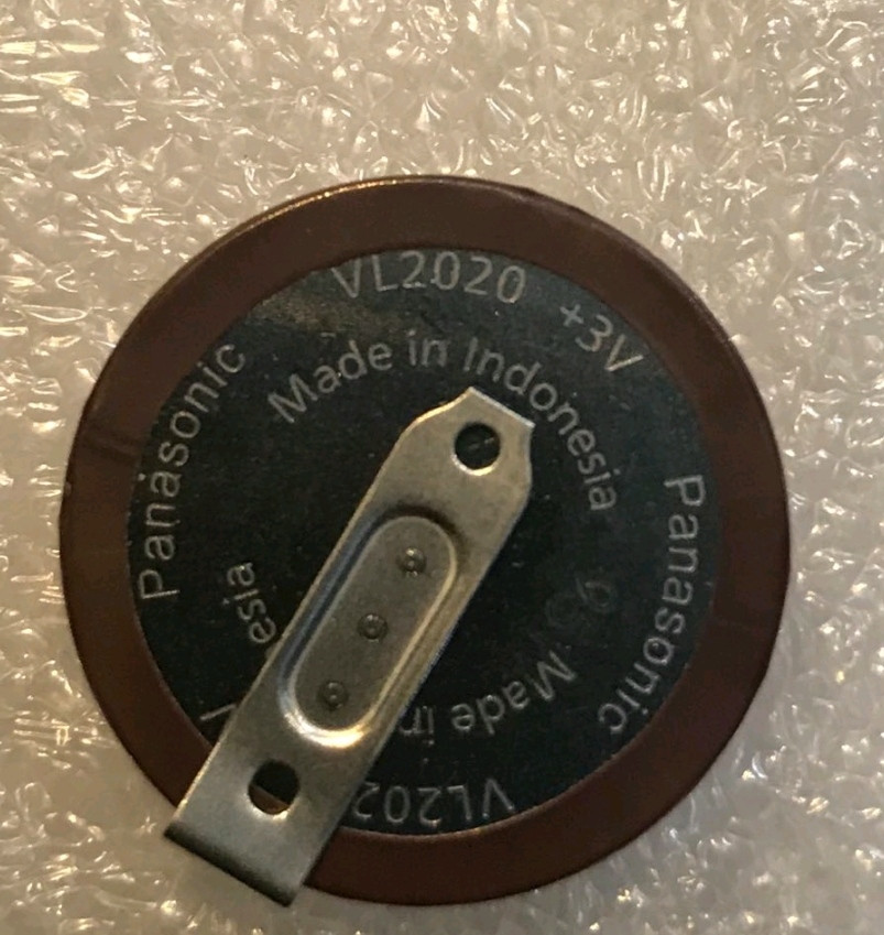 Акумулятор Panasonic VL2020, фото 1