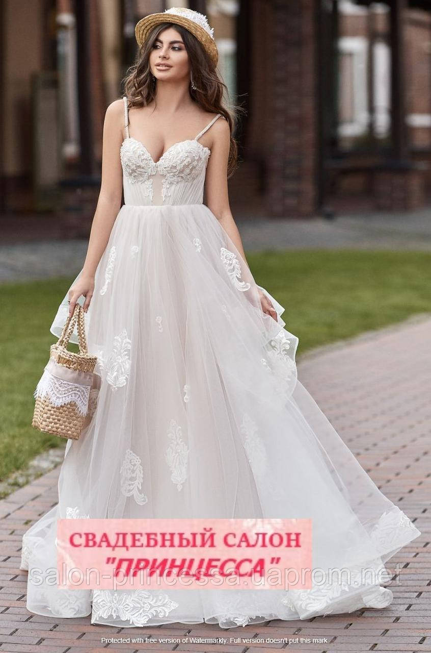 Свадебное платье "Оливия" 2021 - фото 1 - id-p1390575008