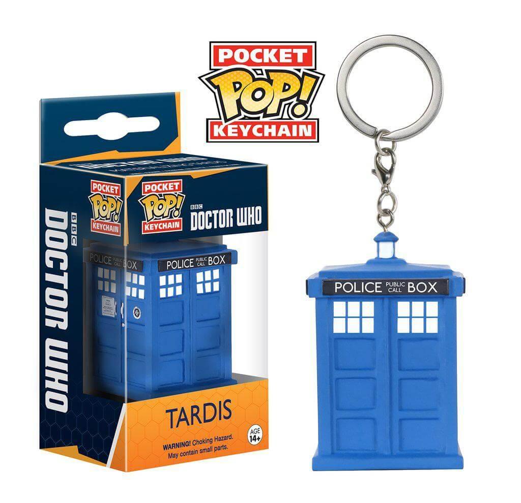 Фігурка брелок Funko Pop! Тардіс Доктор Хто (Doctor Who TARDIS)