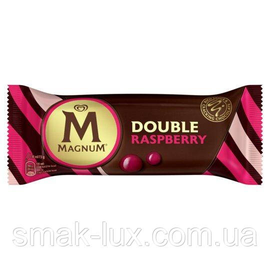 Морозиво ескімо Магнум Подвійниа Малина "Magnum Double Raspberry" 73г 20шт