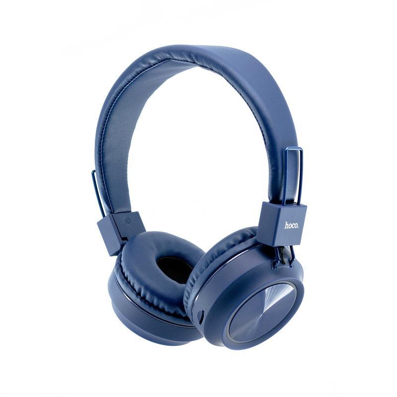 Бездротові навушники Hoco W25 Promise Bluetooth темно-сині