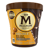 Морозиво Магнум Подвійна Солена Карамель у Відрі  "Magnum pint Double Salted Caramel 440мл/310г 8шт, фото 2