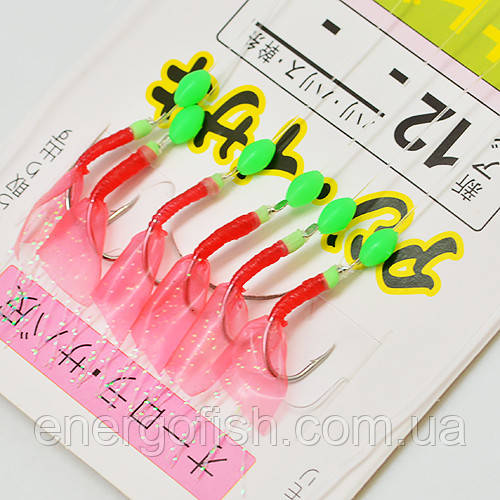 Оснащення морська Самодур SF №8 6 гачків SF23988, фото 1