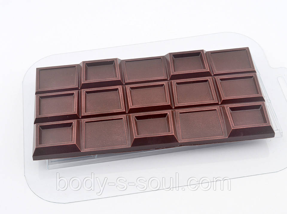 Пластикова форма для Плитка шоколаду Инклинум, фото 1