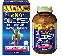 Біодобавка Глюкозамін високої чистоти 1500 мг+ хондроітин доповнення 900 капсул