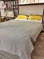 Плед Шарпей 210х230  ⁇  Покривало м'яке Євро розмір" Теплий плед  ⁇  Пухнасте покривало на ліжко