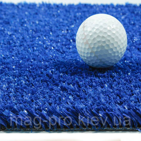 Штучна трава мультиспортивна 15 мм. (кольорова) синій, фото 1