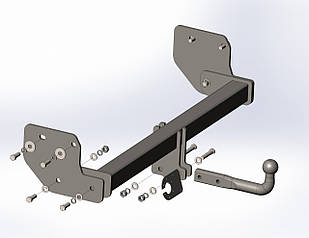 Фаркоп MITSUBISHI PAJERO PININ 5-дв. універсал 1998-2007