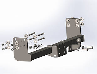 Фаркоп VOLKSWAGEN CRAFTER бортовий тентований / мікроавтобус 2018-