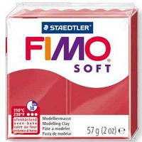 Пластика Soft, Вишнева, 57г, Fimo